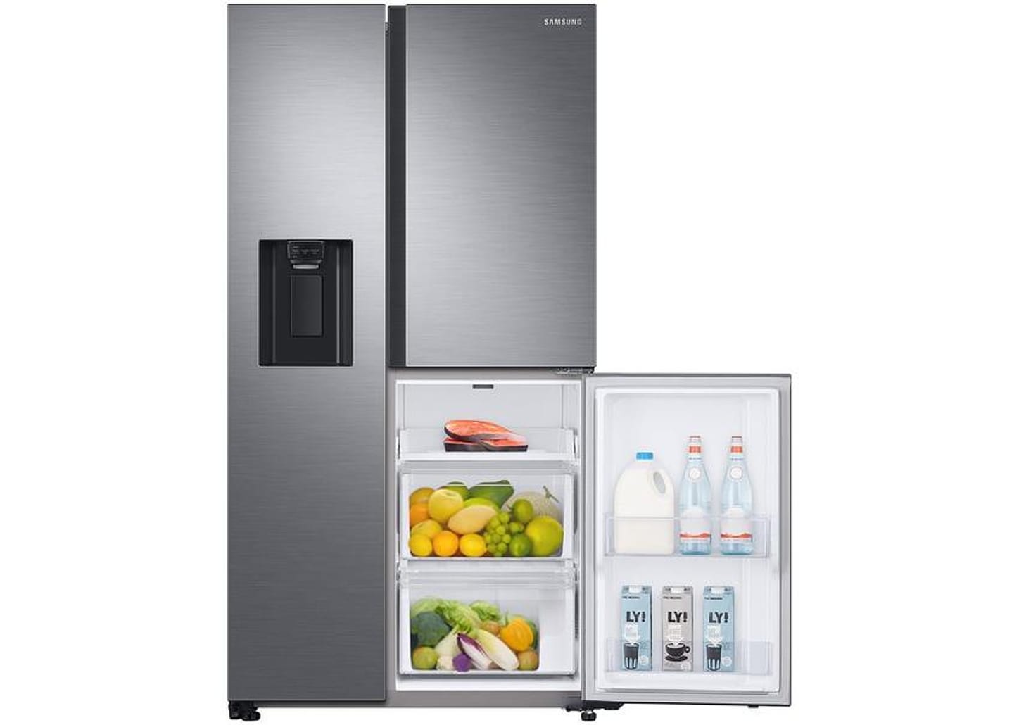 Geladeira/Refrigerador Samsung Degelo Automático - Side by Side 602L RS65R
