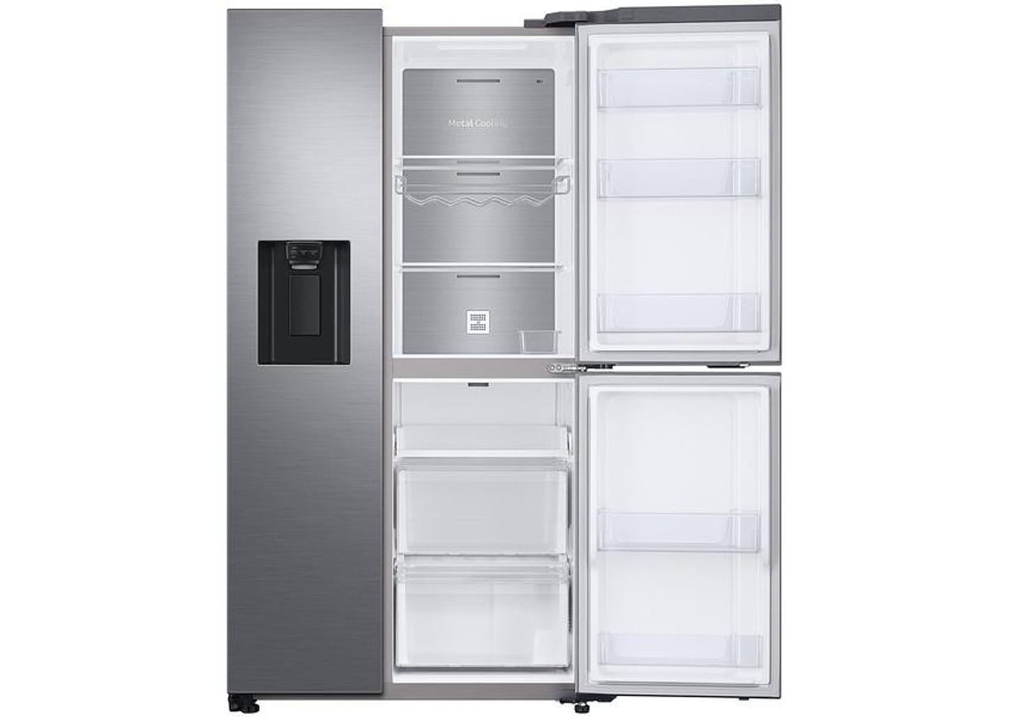 Geladeira/Refrigerador Samsung Degelo Automático - Side by Side 602L RS65R