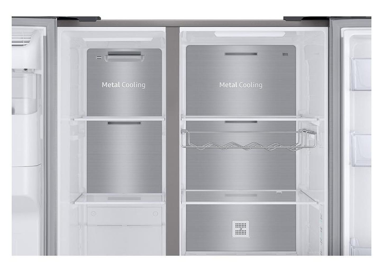 Geladeira/Refrigerador Samsung Degelo Automático - Side by Side 602L RS65R
