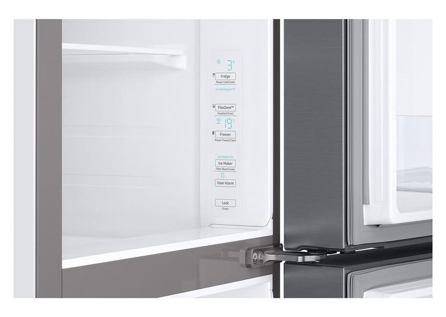 Geladeira/Refrigerador Samsung Degelo Automático - Side by Side 602L RS65R