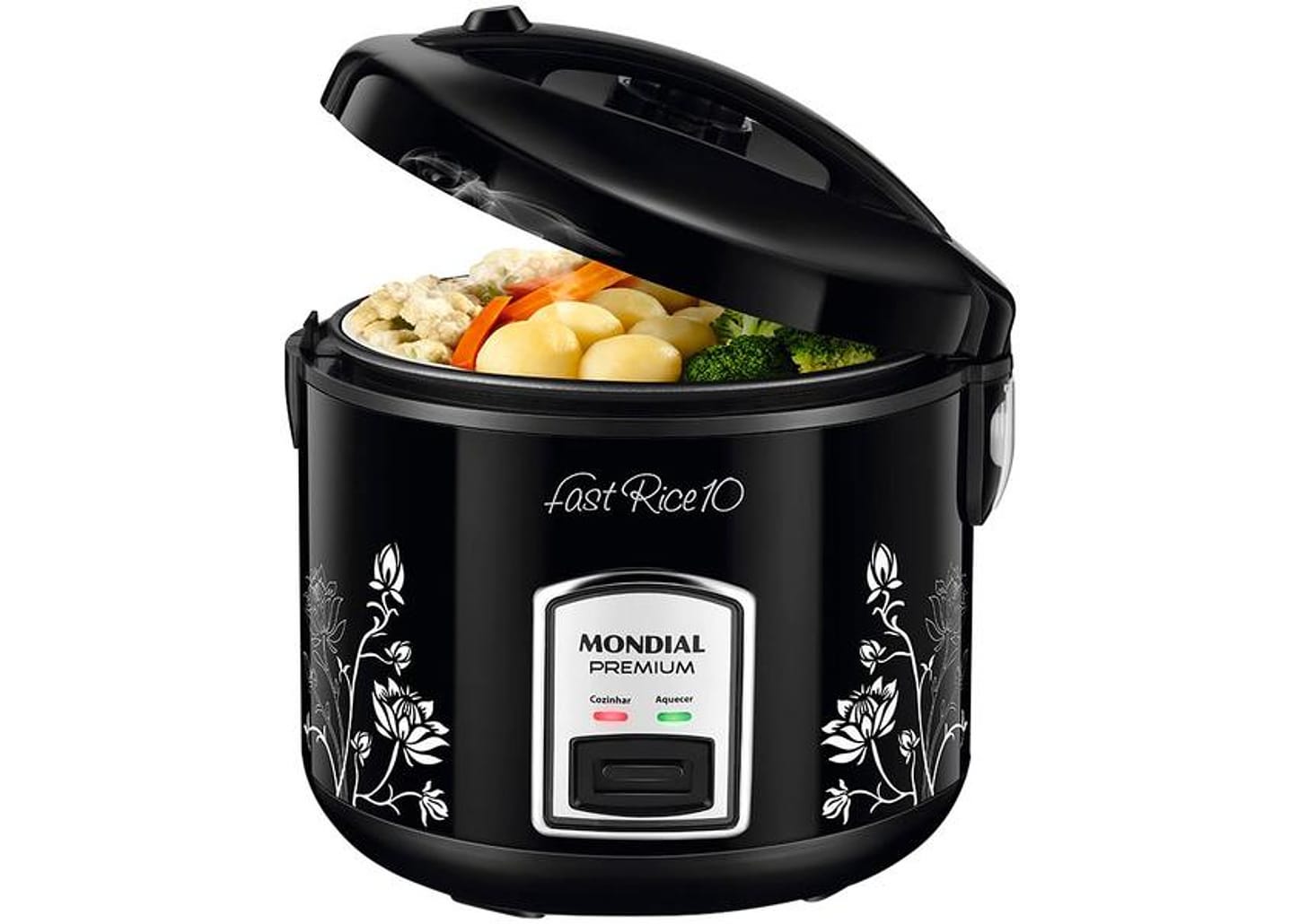 Panela de Arroz Elétrica 10 Xícaras Mondial Fast Rice 10 PE-44-10X