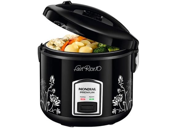 Panela de Arroz Elétrica 10 Xícaras Mondial Fast Rice 10 PE-44-10X