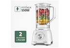 Liquidificador Mondial Pratic Power L-97-W 2 Velocidades + Pulsar 550W Branco