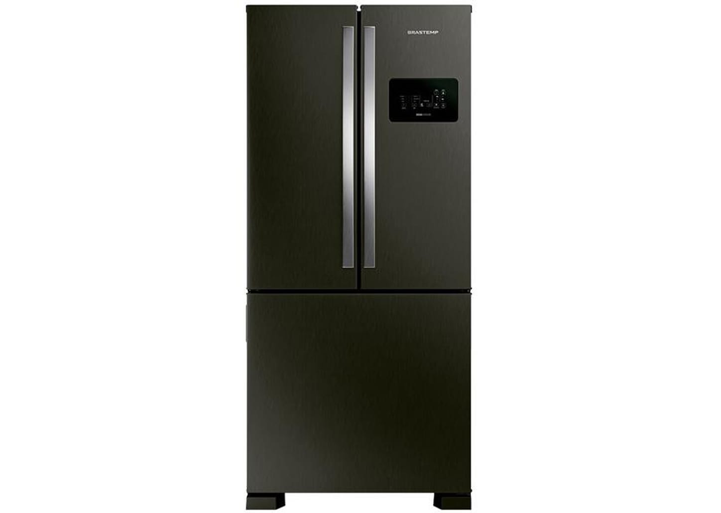 Geladeira/Refrigerador Brastemp Frost Free Side by Side Preta 554L BRO85AE