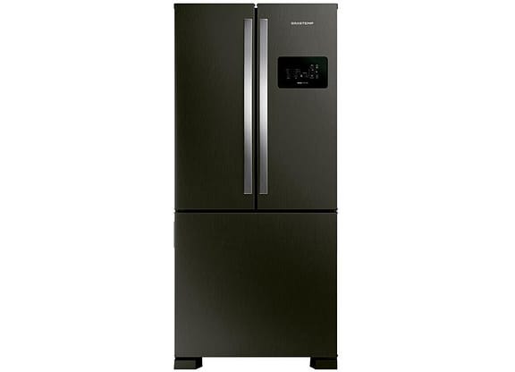 Geladeira/Refrigerador Brastemp Frost Free Side by Side Preta 554L BRO85AE