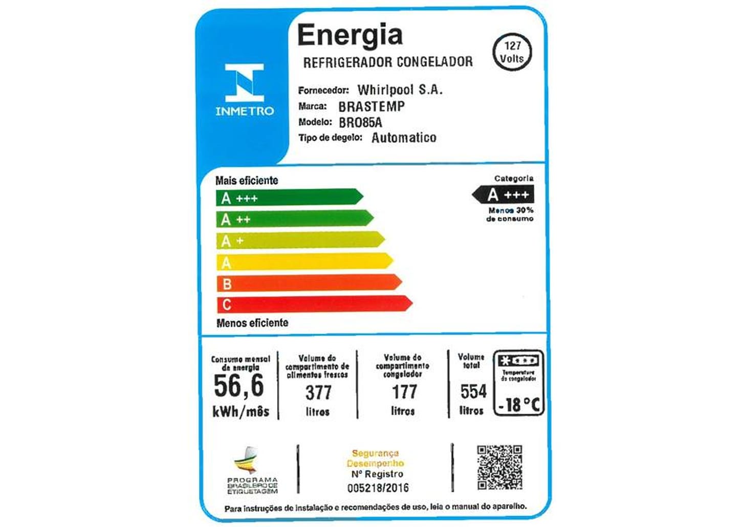 Geladeira/Refrigerador Brastemp Frost Free Side by Side Preta 554L BRO85AE