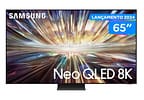 Smart TV 65" 8K Neo QLED Samsung QN65QN800 VA 120Hz Wi-Fi Alexa 4 HDMI 3USB