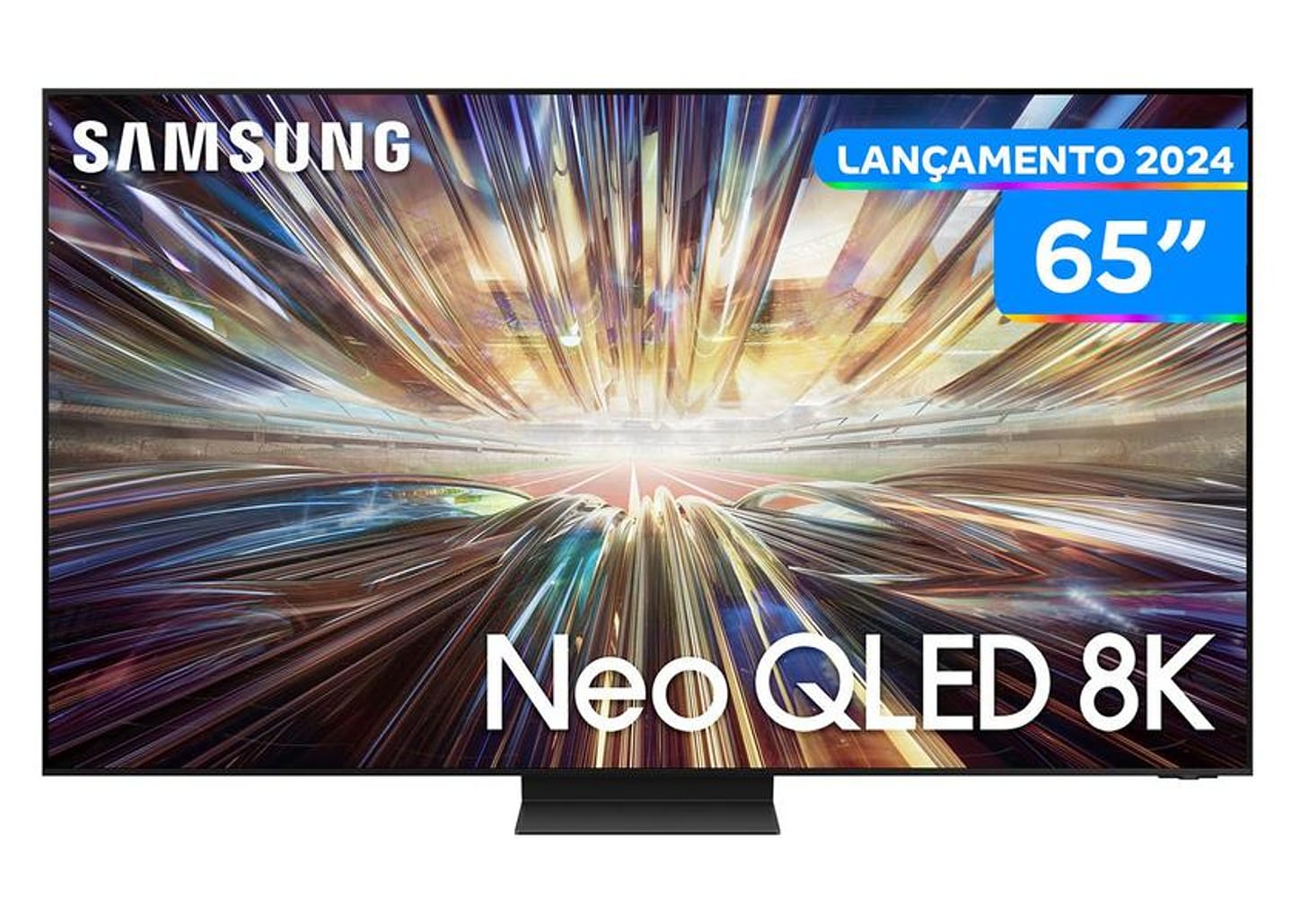 Smart TV 65" 8K Neo QLED Samsung QN65QN800 VA 120Hz Wi-Fi Alexa 4 HDMI 3USB