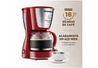 Cafeteira Elétrica Mondial Dolce Arome 18 Cafés - Vermelha