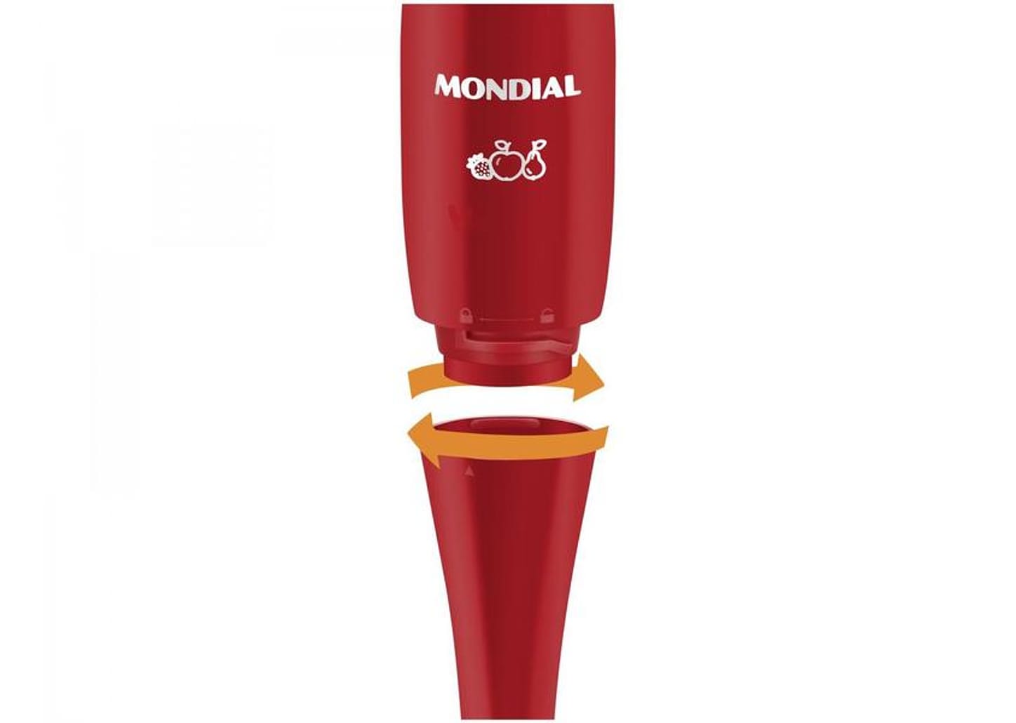 Mixer 2 em 1 Mondial 200W Vermelho M-15-R