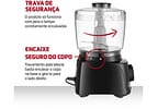 Mini Processador de Alimentos Mondial Preto 300W