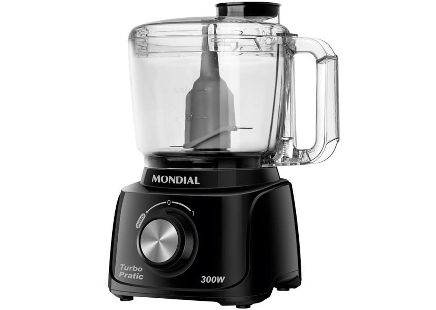 Mini Processador de Alimentos Mondial Preto 300W