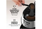 Cafeteira Elétrica Mondial C-42-2X-BI 2 Cafés Preta