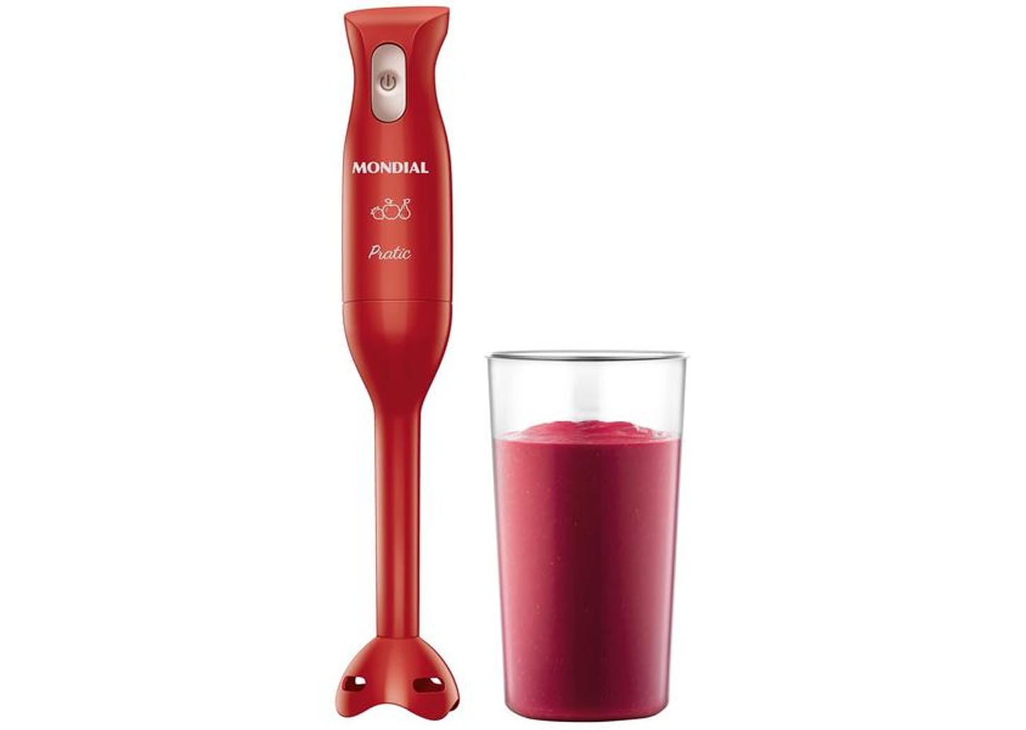 Mixer 2 em 1 Mondial 200W Vermelho M-15-R