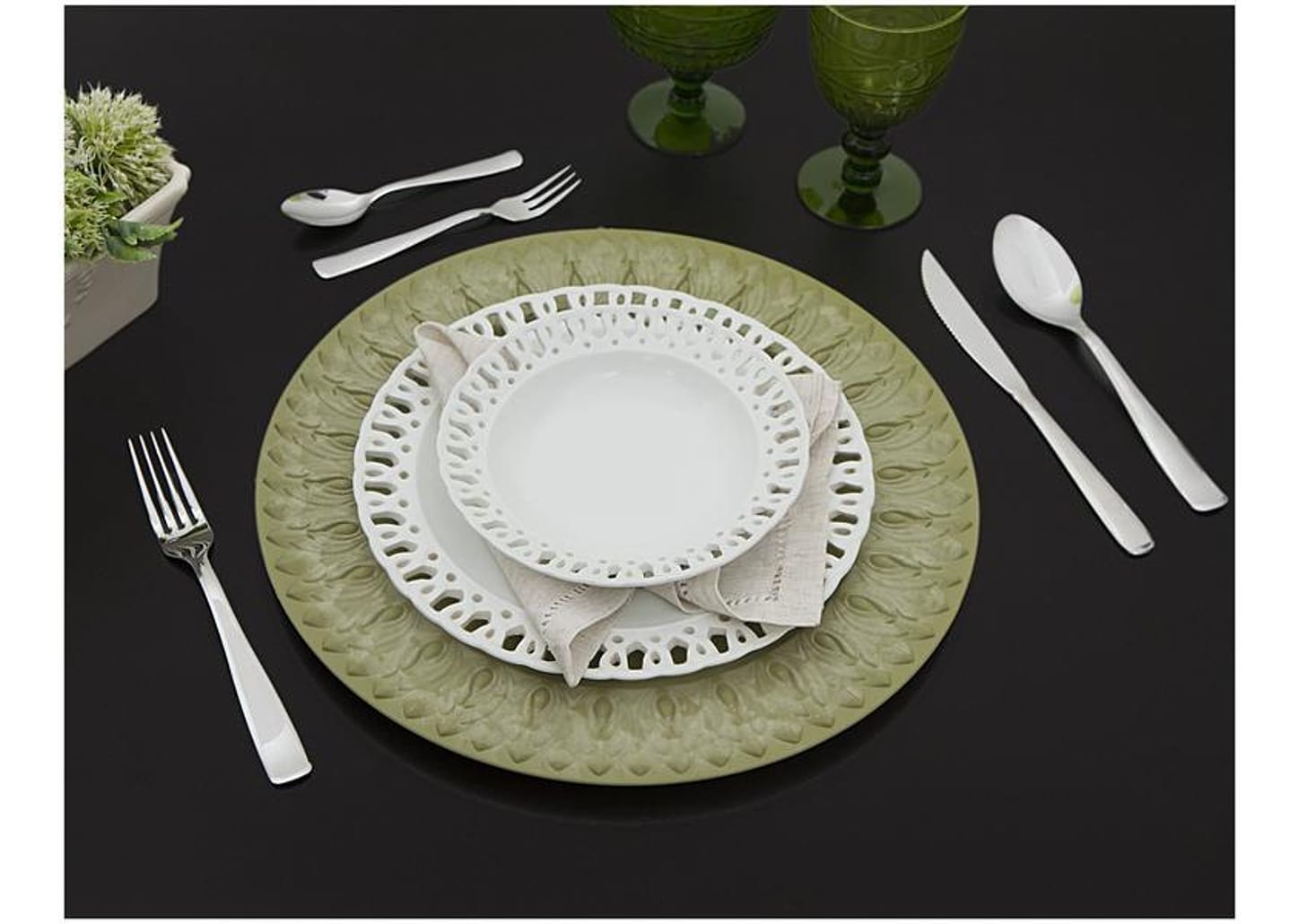 Faqueiro Tramontina Inox 72 Peças Pac - Inox 72 Peças