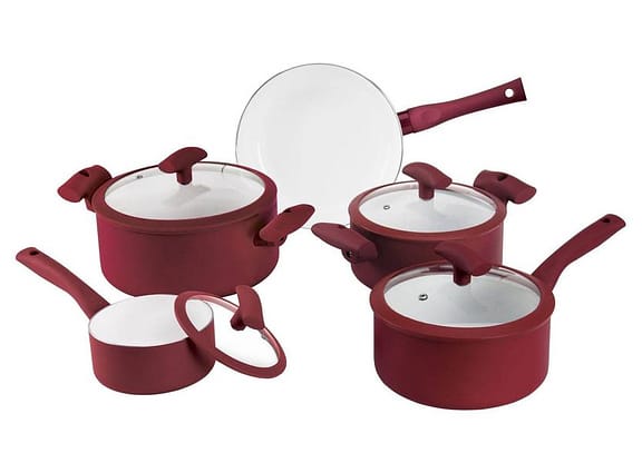 Conjunto de Panelas Hercules PA300-5PVM - Antiaderente 5 Peças