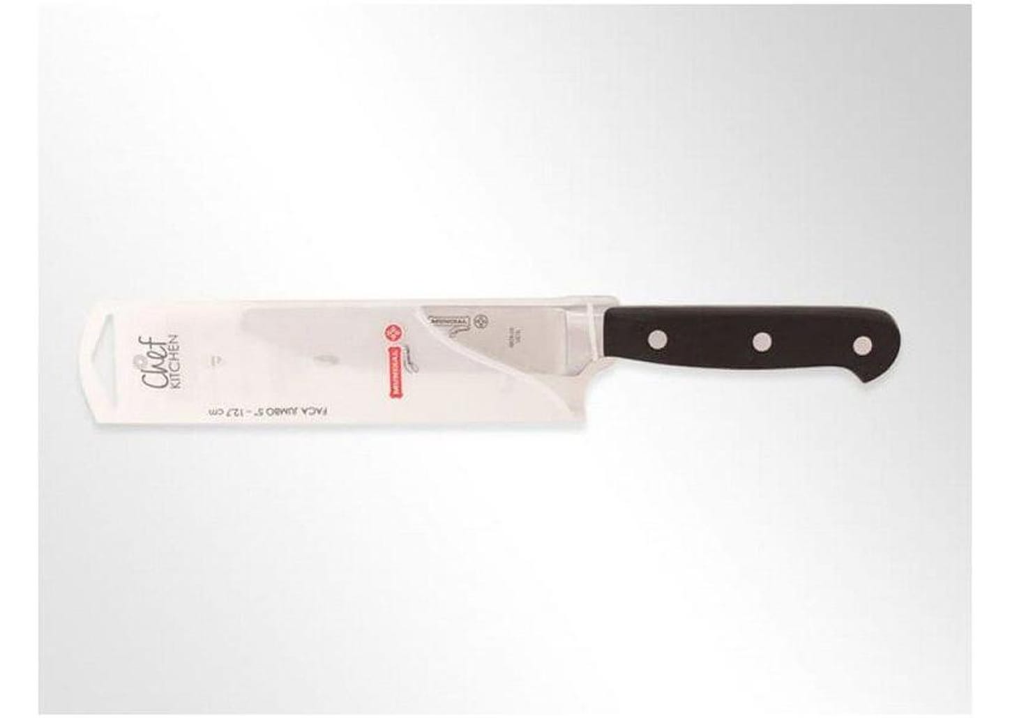 Faca para Churrasco Mundial Inox 5” Chef Kitchen - Jumbo