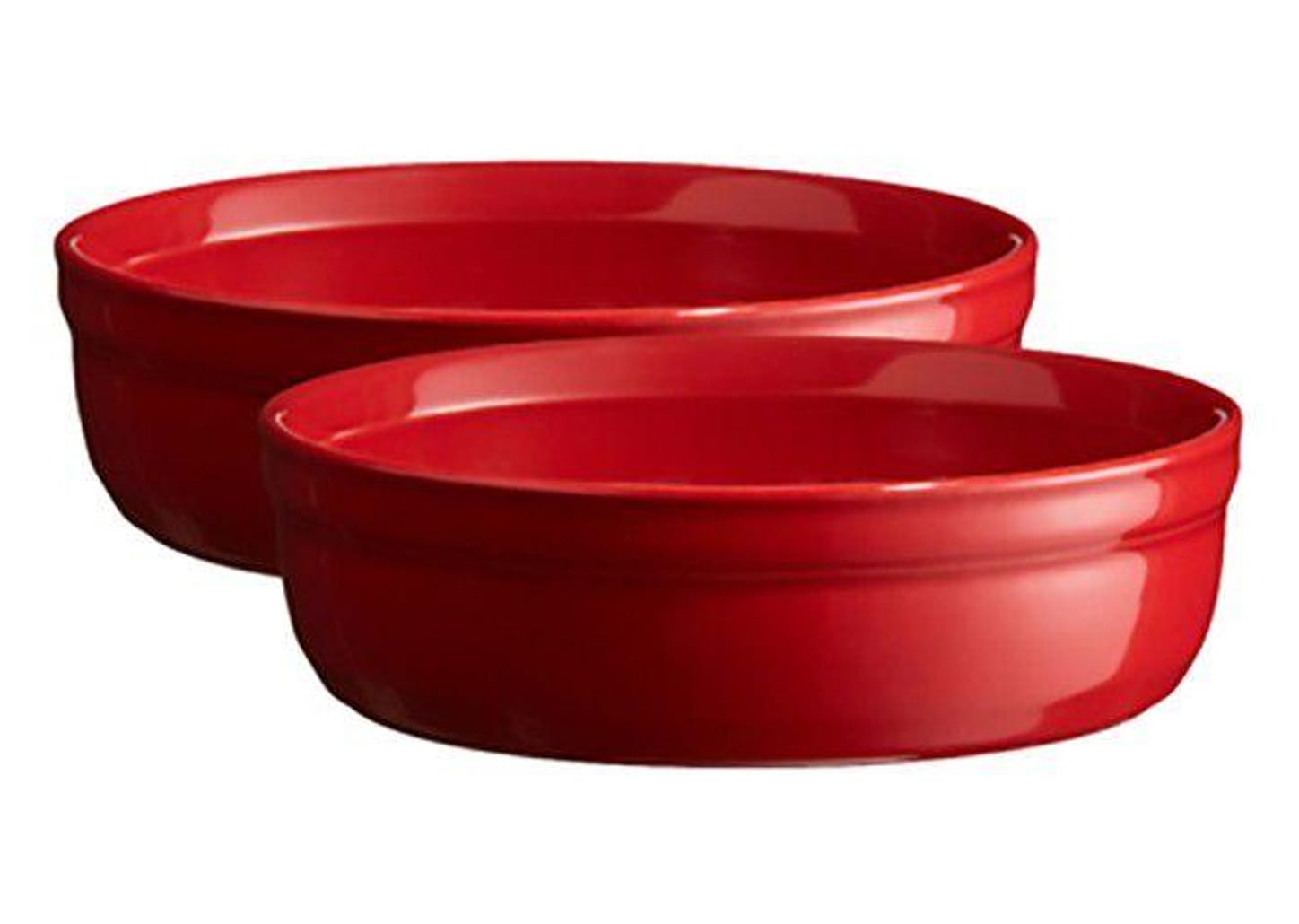 Conjunto de Ramequins 250ml Vermelho - Emile Henry 33091034 2 Peças