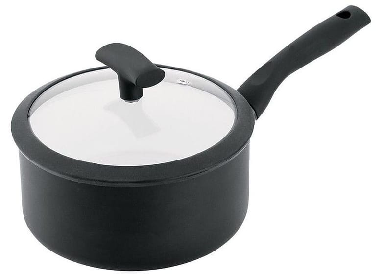 Panela Hercules Antiaderente de Alumínio Preto 20cm 2,5L Soft Touch PA300-P20PR