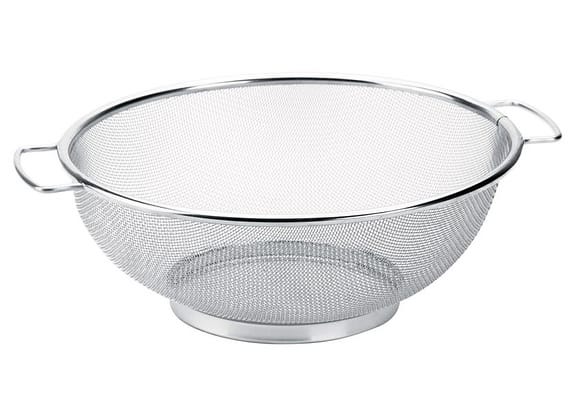 Escorredor de Frutas e Verduras Inox - Hercules CLA05-25 25cm