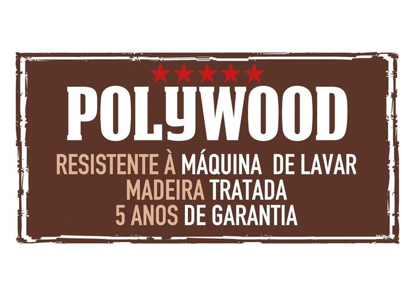 Jogo de Facas Churrasco Tramontina Inox Polywood 6 Peças