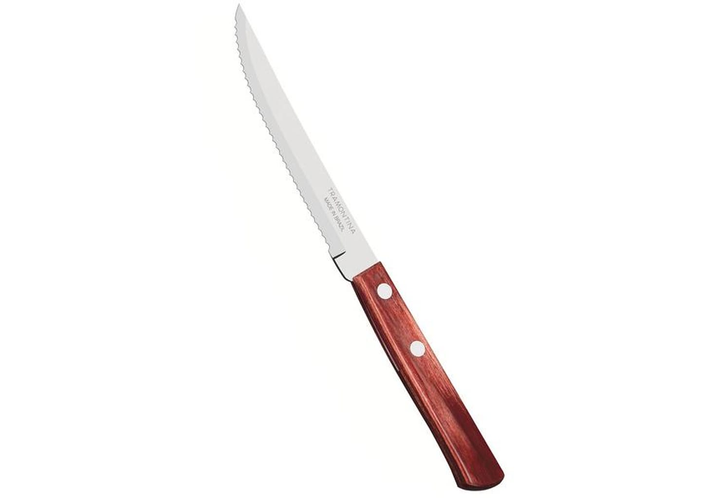 Jogo de Facas Churrasco Tramontina Inox Polywood 6 Peças