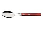 Jogo de Colher Tramontina Polywood Vermelho e Prata 6 Peças