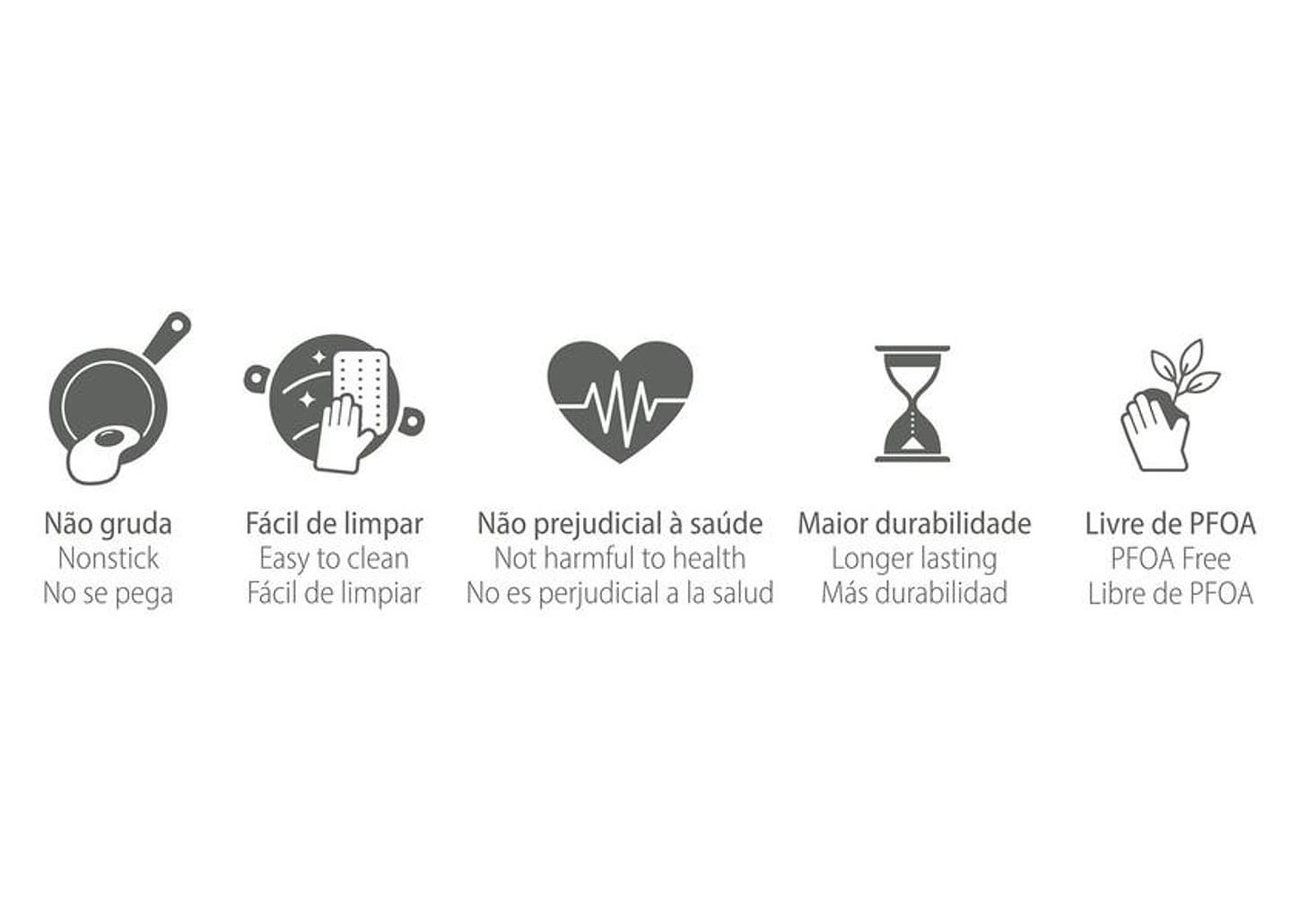 Chaleira Tramontina Cinza 2,3L Paris