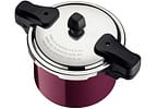 Panela de Pressão Tramontina 4,5L - Vermelho Framboesa Torino