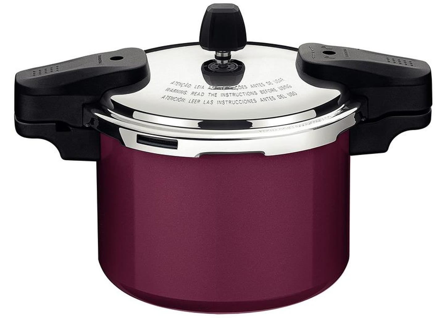Panela de Pressão Tramontina 4,5L - Vermelho Framboesa Torino