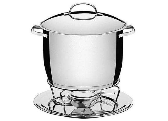 Rechaud Inox Tramontina Cilíndrico 7,4L 4 Peças 65650/680