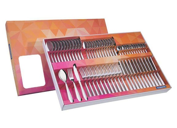 Faqueiro Tramontina Laguna Inox 60 Peças