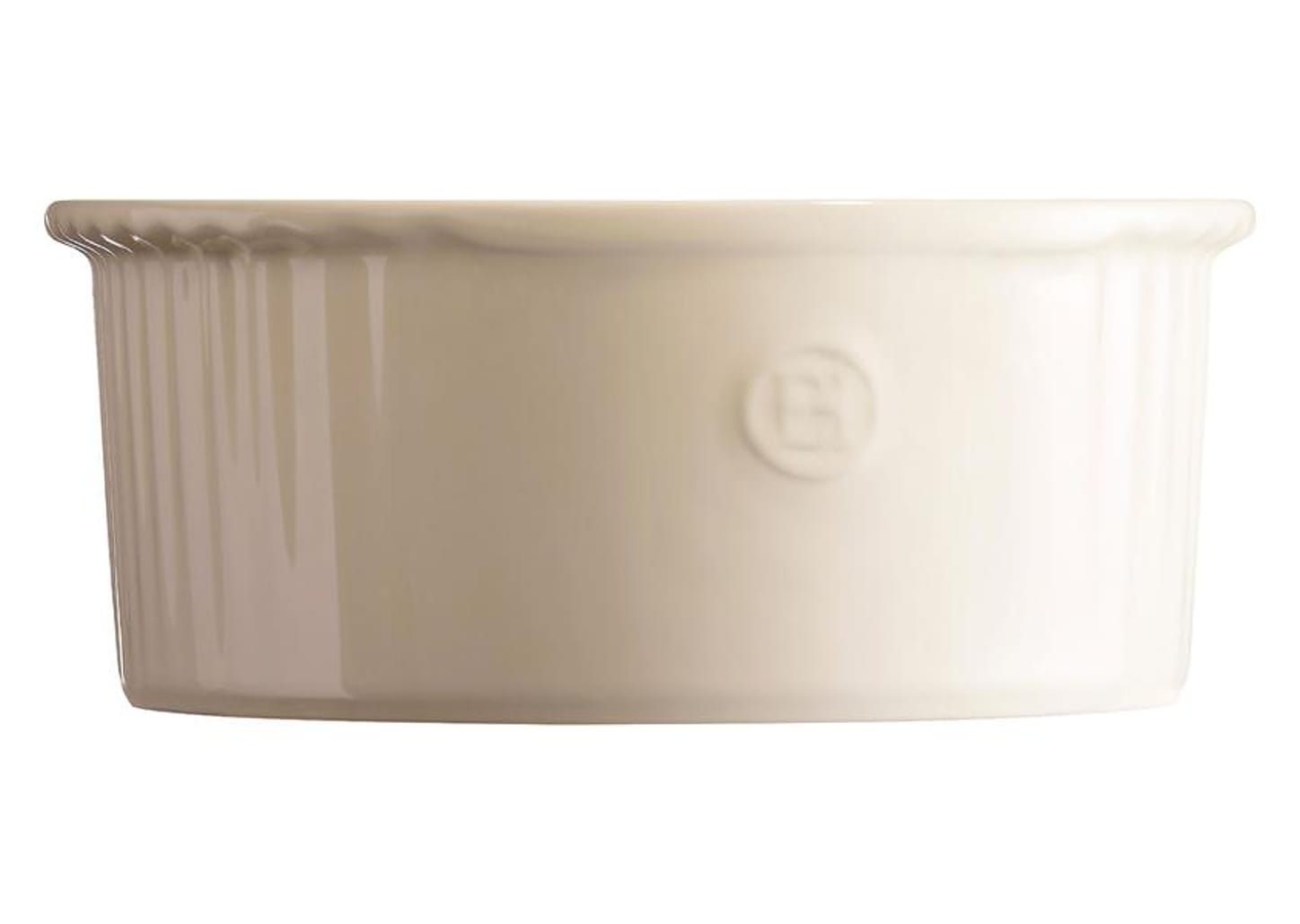 Travessa de Cerâmica Redondo 23cm Emile Henry para Souffle