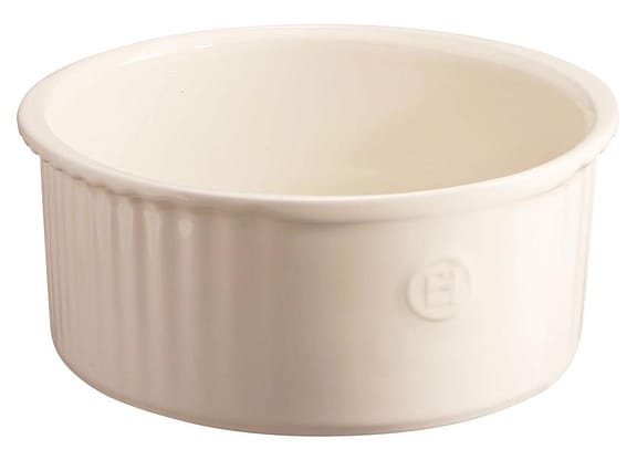 Travessa de Cerâmica Redondo 23cm Emile Henry para Souffle