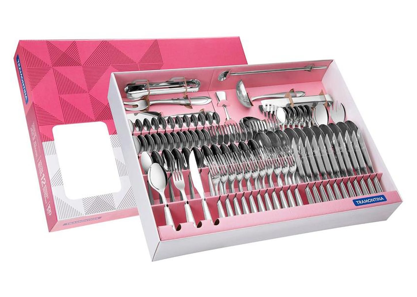 Faqueiro Tramontina Inox Laguna 66906853 100 Peças