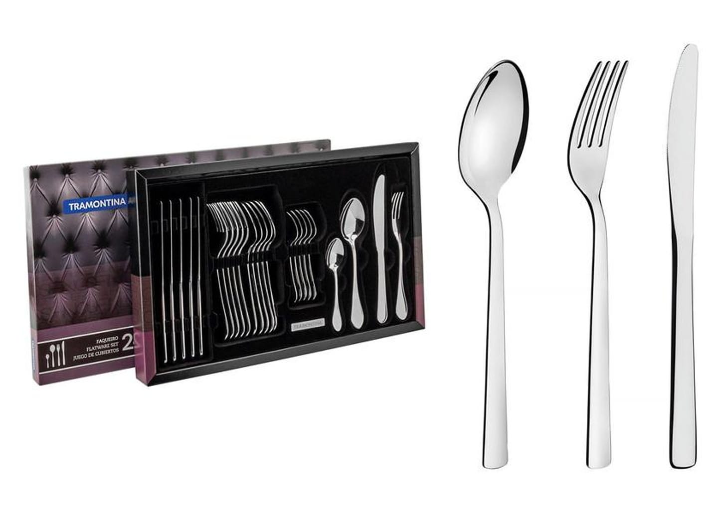 Faqueiro Tramontina Inox Oslo 24 Peças