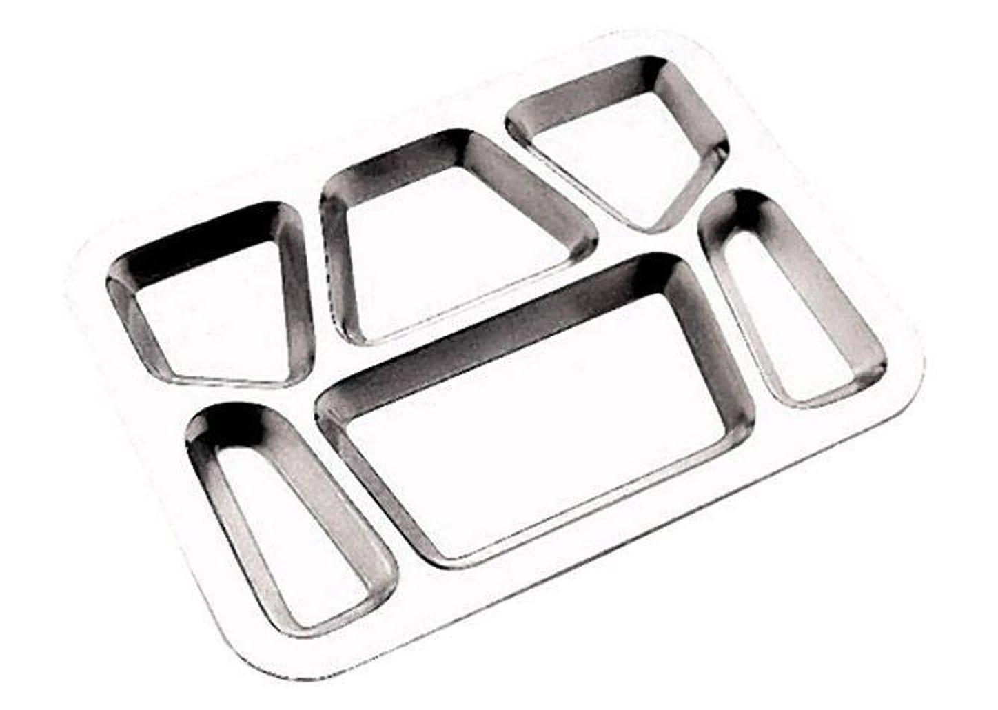 Bandeja Inox Tramontina Retangular - Saps 61411/060