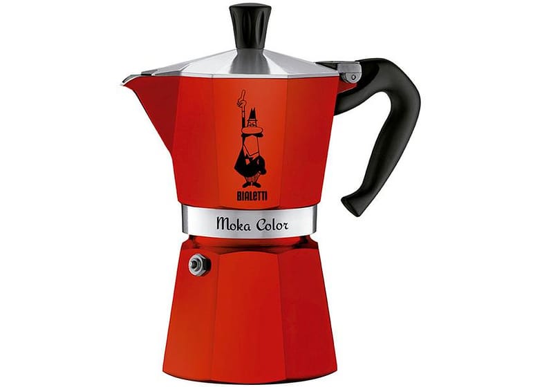Cafeteira Italiana Bialetti Moka Color Express 6 Xícaras