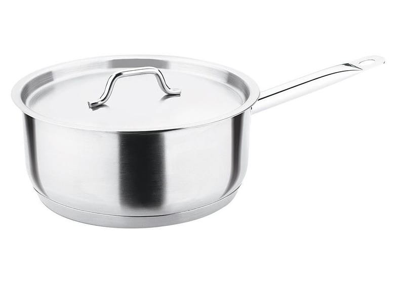 Panela Hercules Inox Prata Fundo Triplo 24cm 4,3L Performance PA50-004