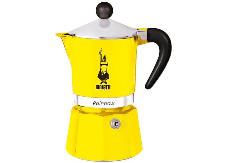 Cafeteira Italiana Bialetti Rainbow 3 Xícaras