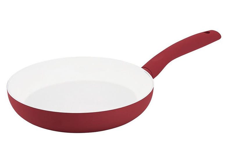 Frigideira Antiaderente Cerâmico Hercules de Alumínio Soft Touch PA300-F24VM Vermelha 24cm