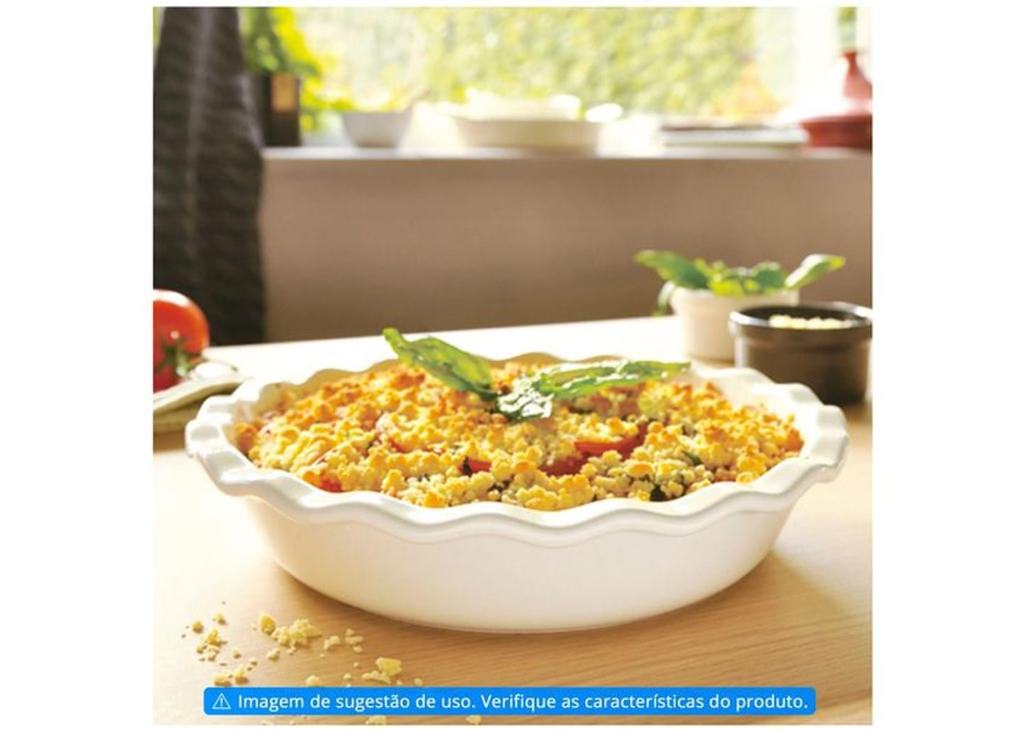 Travessa de Cerâmica Redonda Emile Henry 33014002