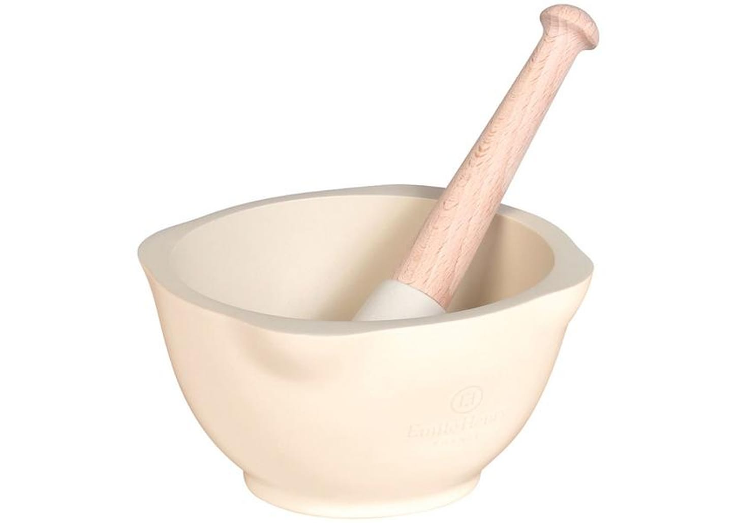 Pilão e Mortar de Madeira e Cerâmica Emile Henry 33803002