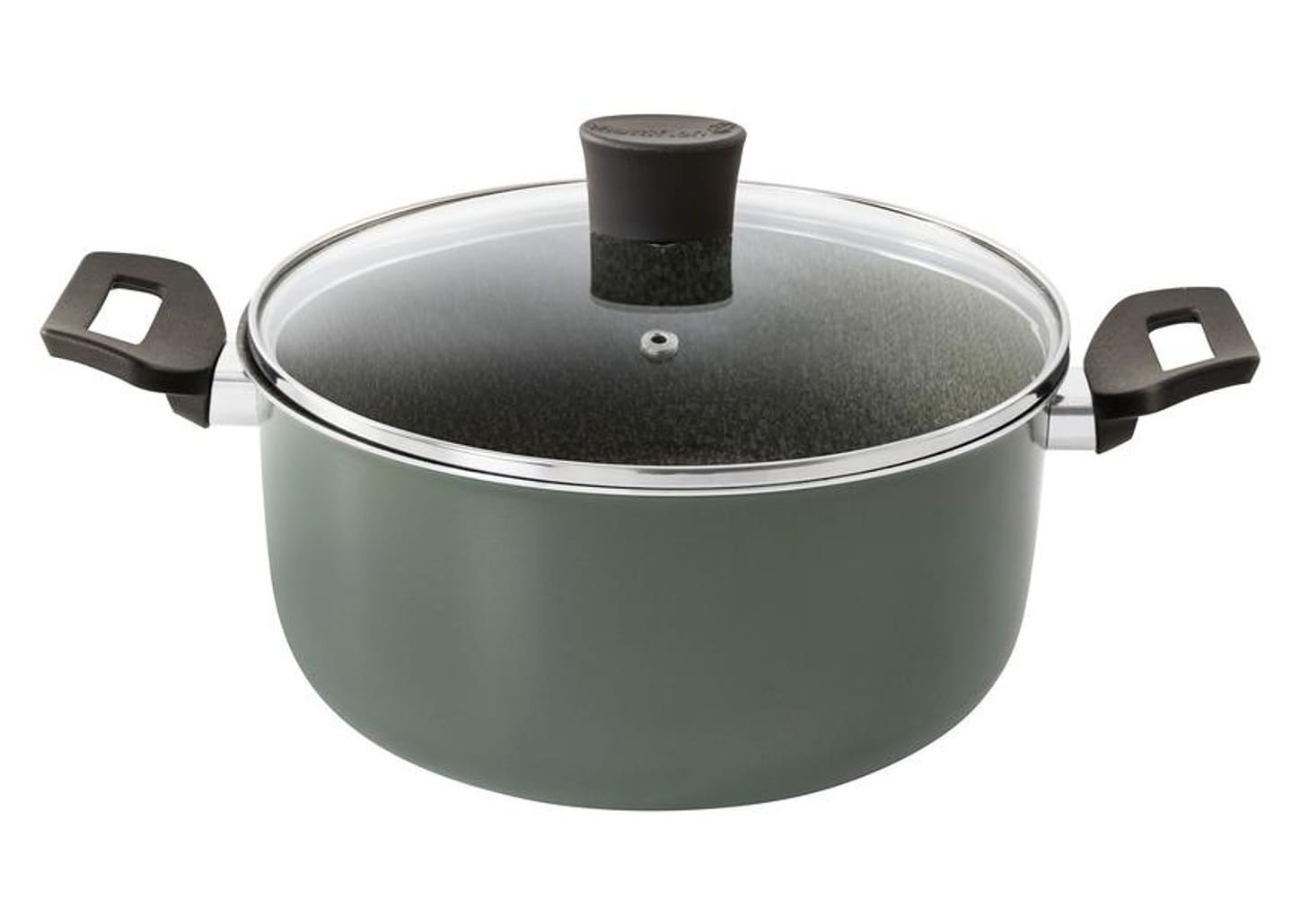 Caçarola Multiflon Antiaderente de Alumínio 22cm 3,9L Verde Ekó