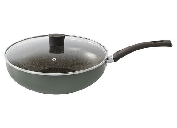 Frigideira Antiaderente Multiflon Wok de Alumínio Ekó Verde 28cm