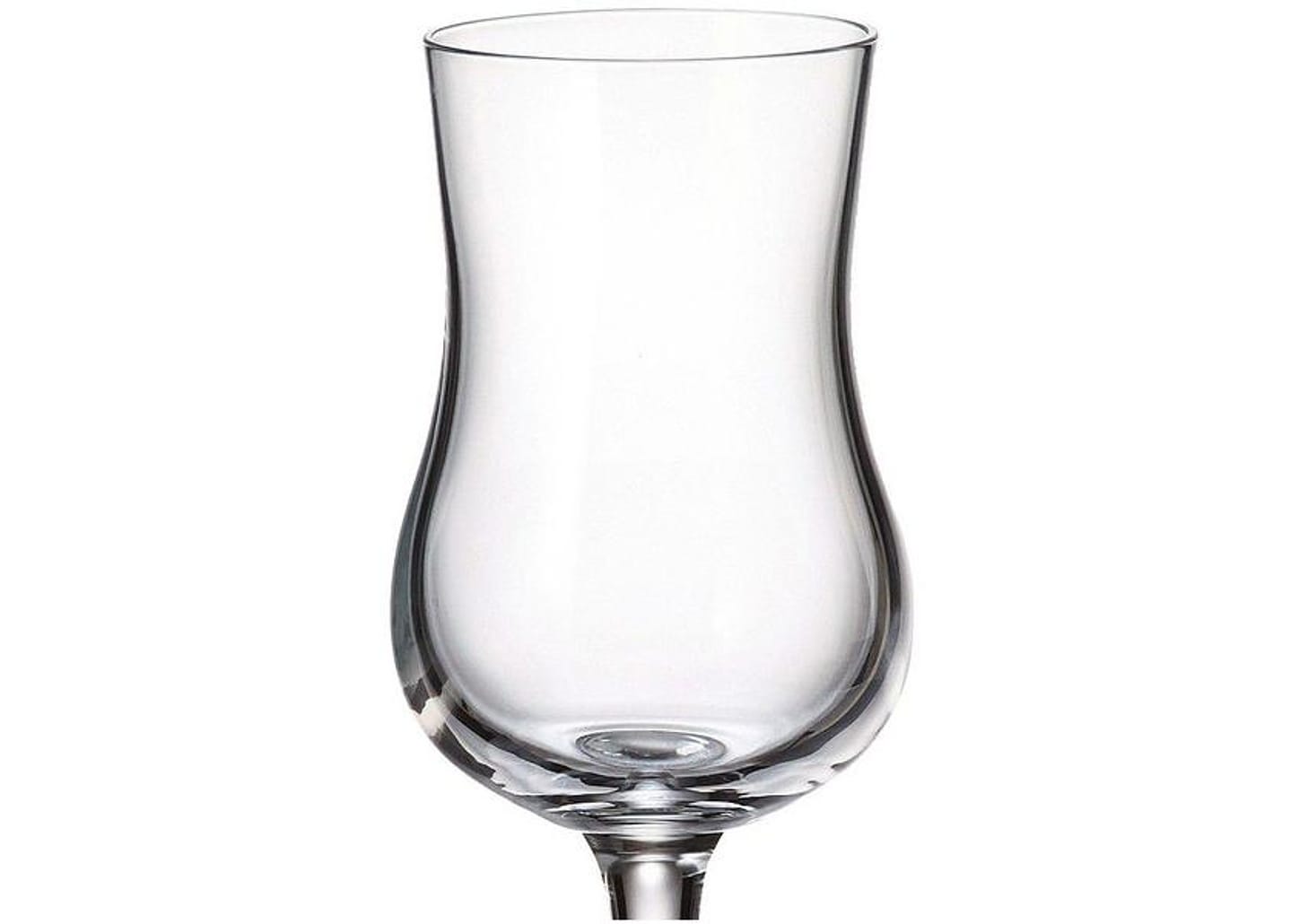 Jogo de Taças para Vinho Cristal 85ml 6 Peças Bohemia Gastro Grappa