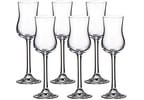 Jogo de Taças para Vinho Cristal 85ml 6 Peças Bohemia Gastro Grappa