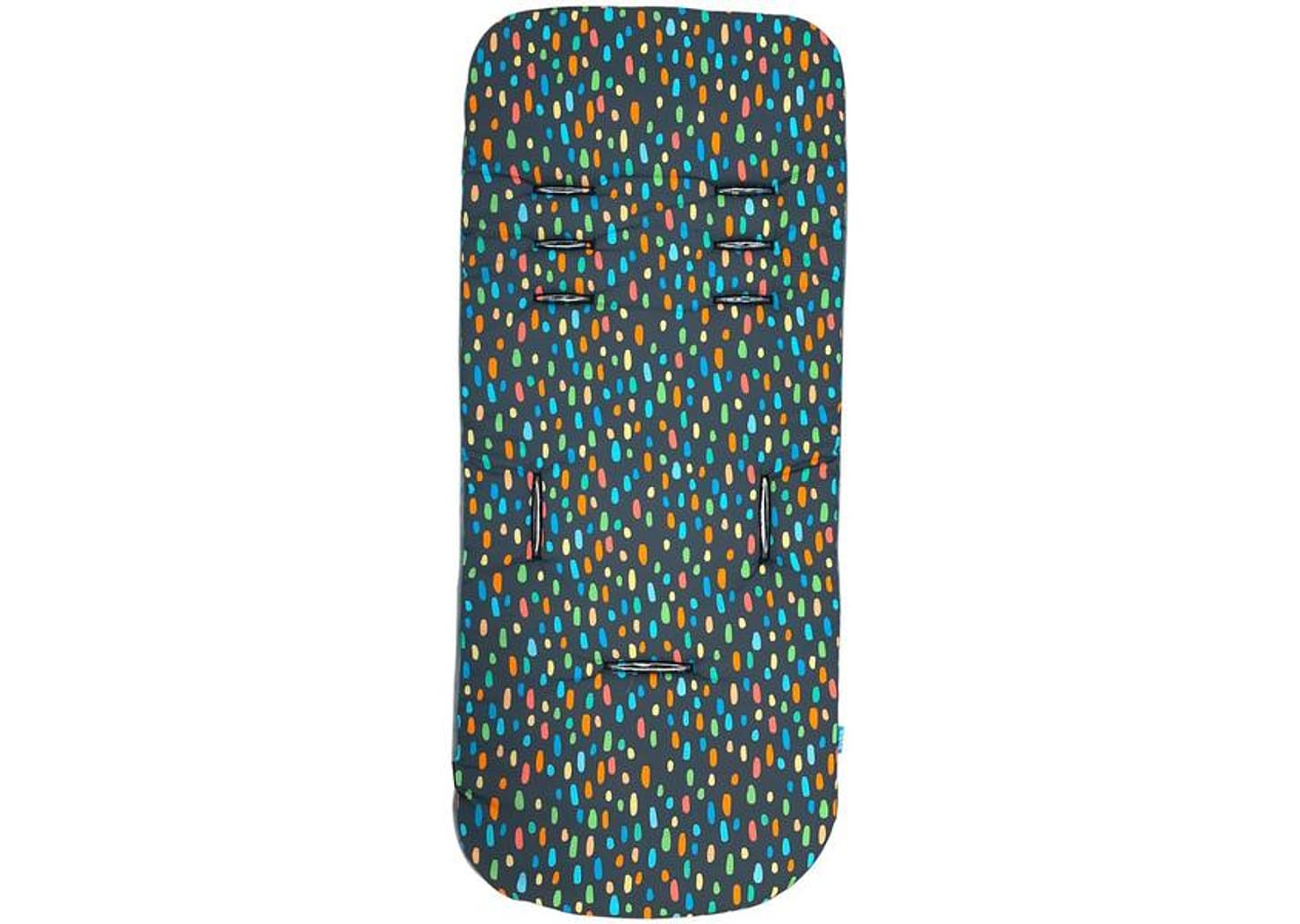 Almofada para Carrinho de Bebê Drops Buba Preto