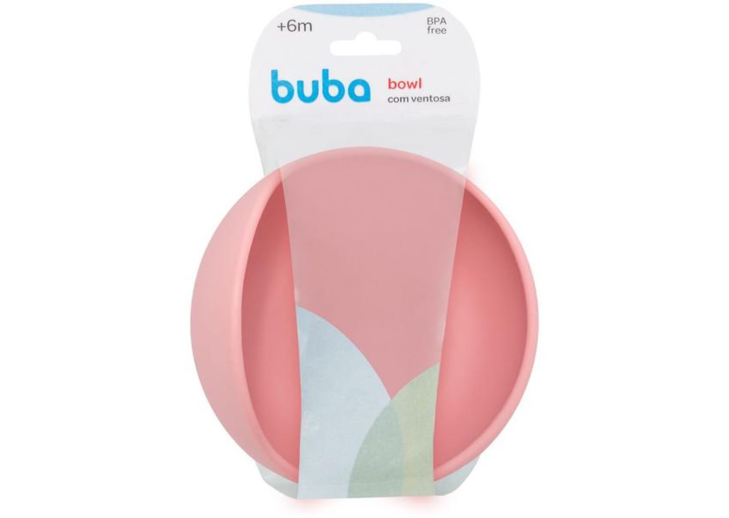 Bowl de Silicone Rosa Buba 15633 350ml