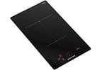 Cooktop 2 Bocas Indução Brastemp Vitrocerâmica Touch com Timer Preto Acendimento Automático BDJ31AE